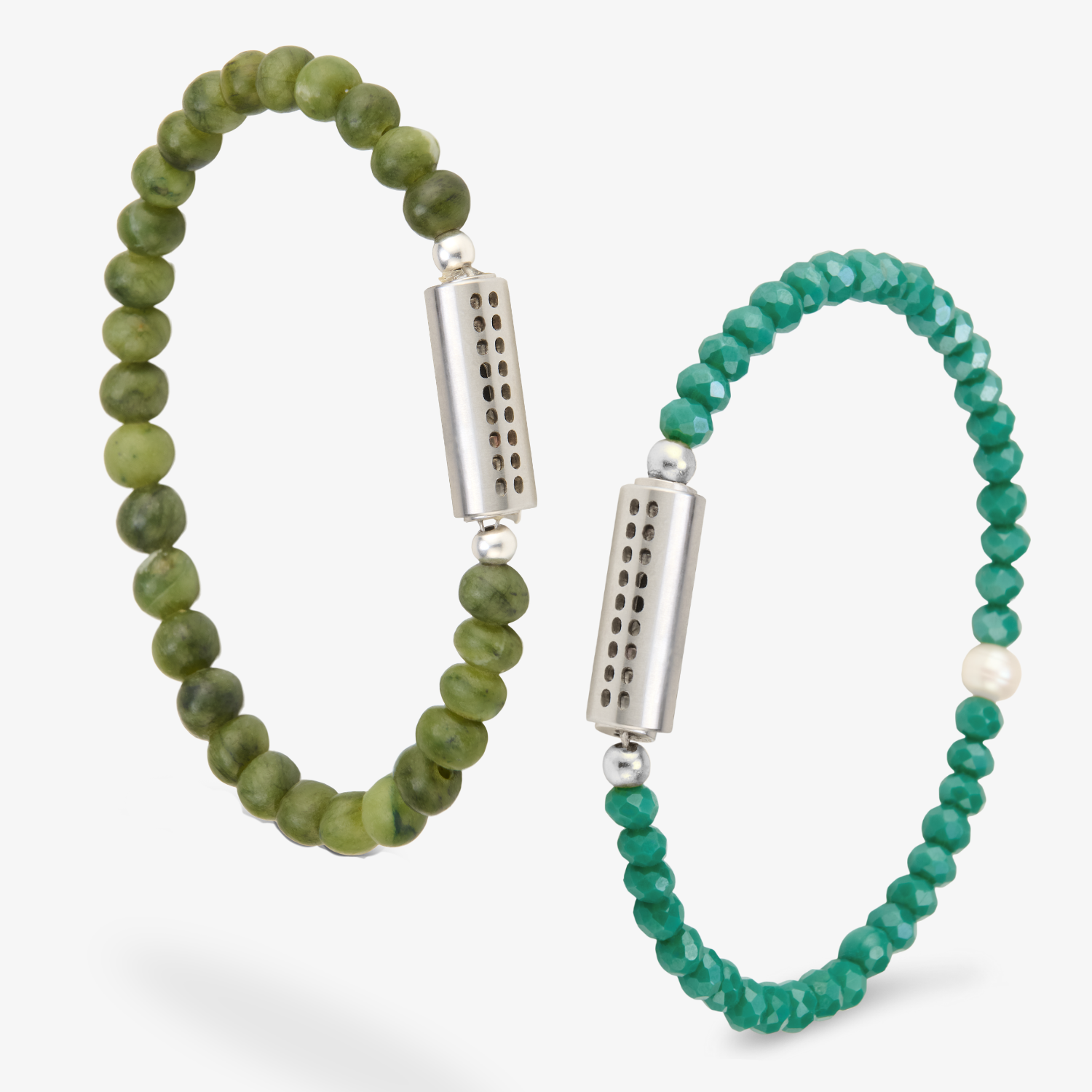 Groen / Zilver