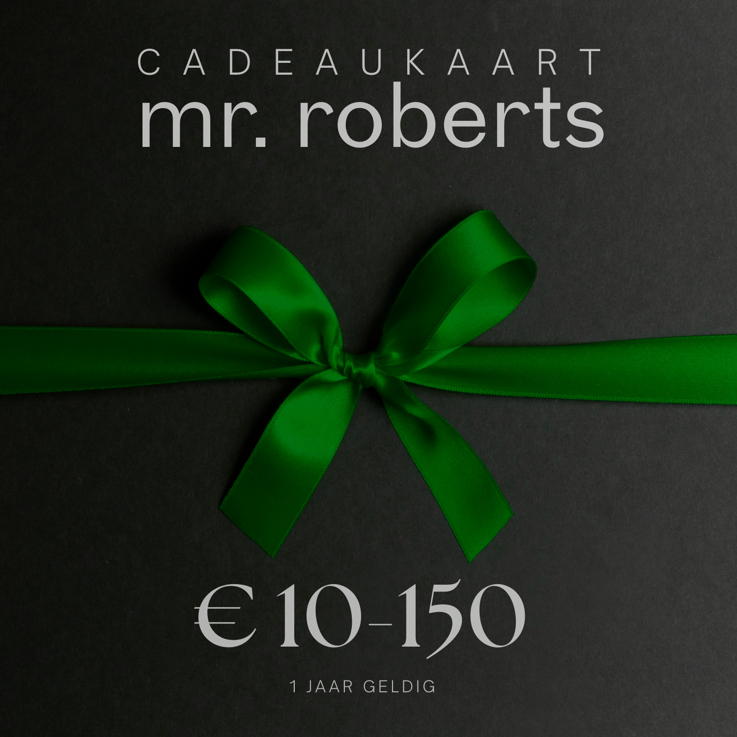 Mr. Roberts cadeaubon
