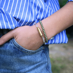 Terra geurarmband | 4mm