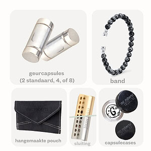 Set Terra 6mm & Azura 4mm ZWART