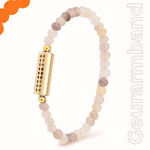 Terra geurarmband | 4mm