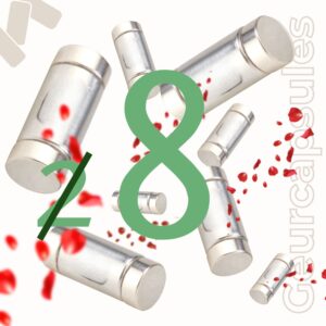 Upgrade: 8 geurcapsules (1 geurarmband)